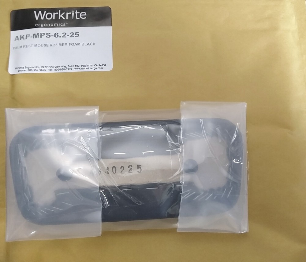 WORKRITE KEYBOARD PLATFORM 482 REPLACEMENT MOUSE PALM SUPPORT AKP-MPS-6.2-25