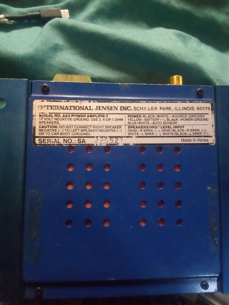 Jensen 40wx2 Max IC power