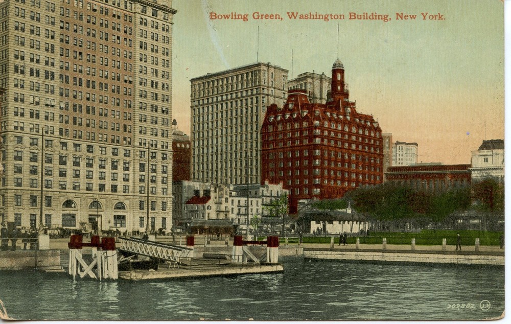 BOWLING GREEN, WASHINGTON BUILDING, NY - PC561