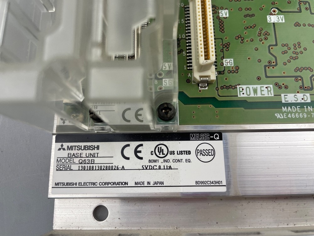 Mitsubishi, Q63B, Base Unit, Melsec-Q (Used)