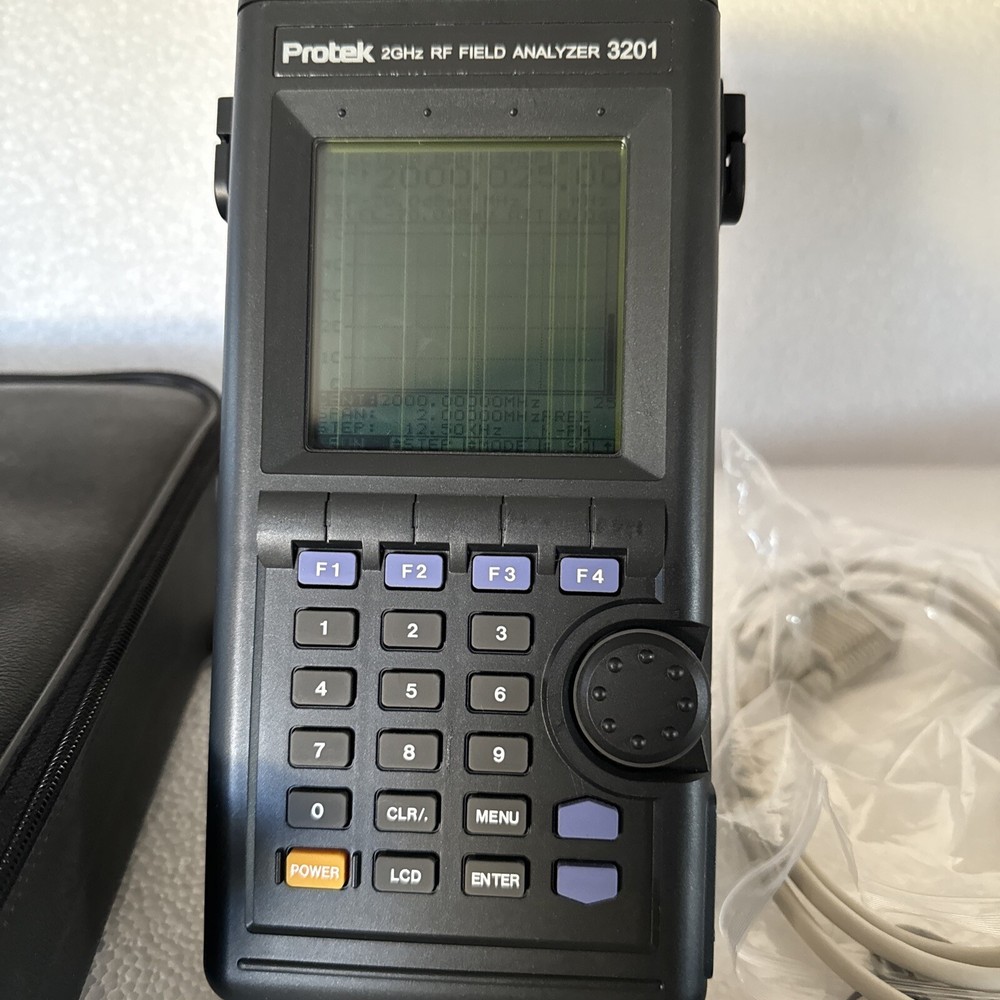 Protek 3201 2GHz Hand-Held RF Field Signal Strength Analyzer