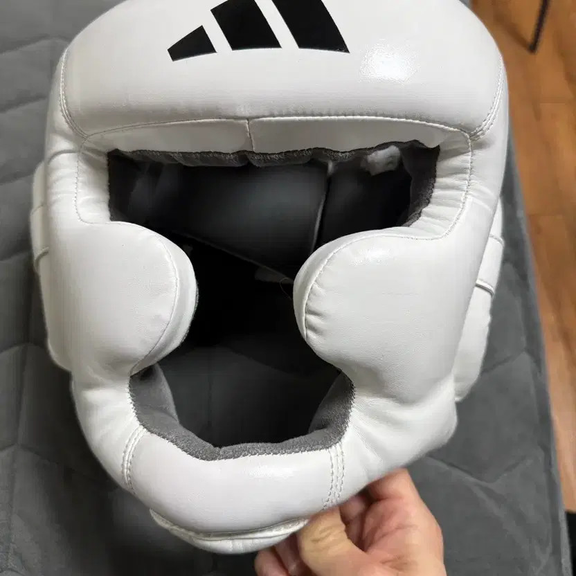 Adidas Boxing Headgear - White, Minimal Use
