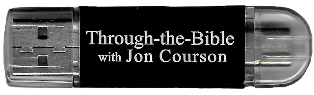 Jon Courson Through-The-Bible Set - MP3 Audio Files on USB Flash Drive