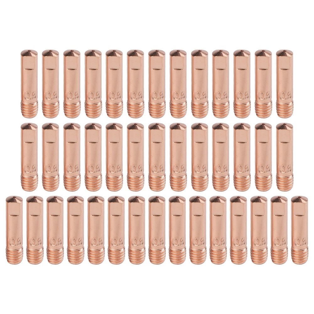 Welding Essentials 48Pcs Gasless Nozzle Tips Kit for Various Applications