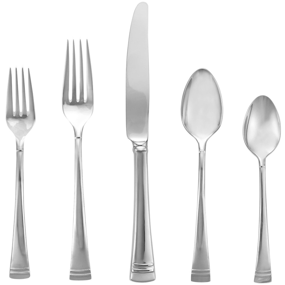 Lenox Federal Platinum 20 Piece Flatware Set 18/10 Stainless Tableware Set