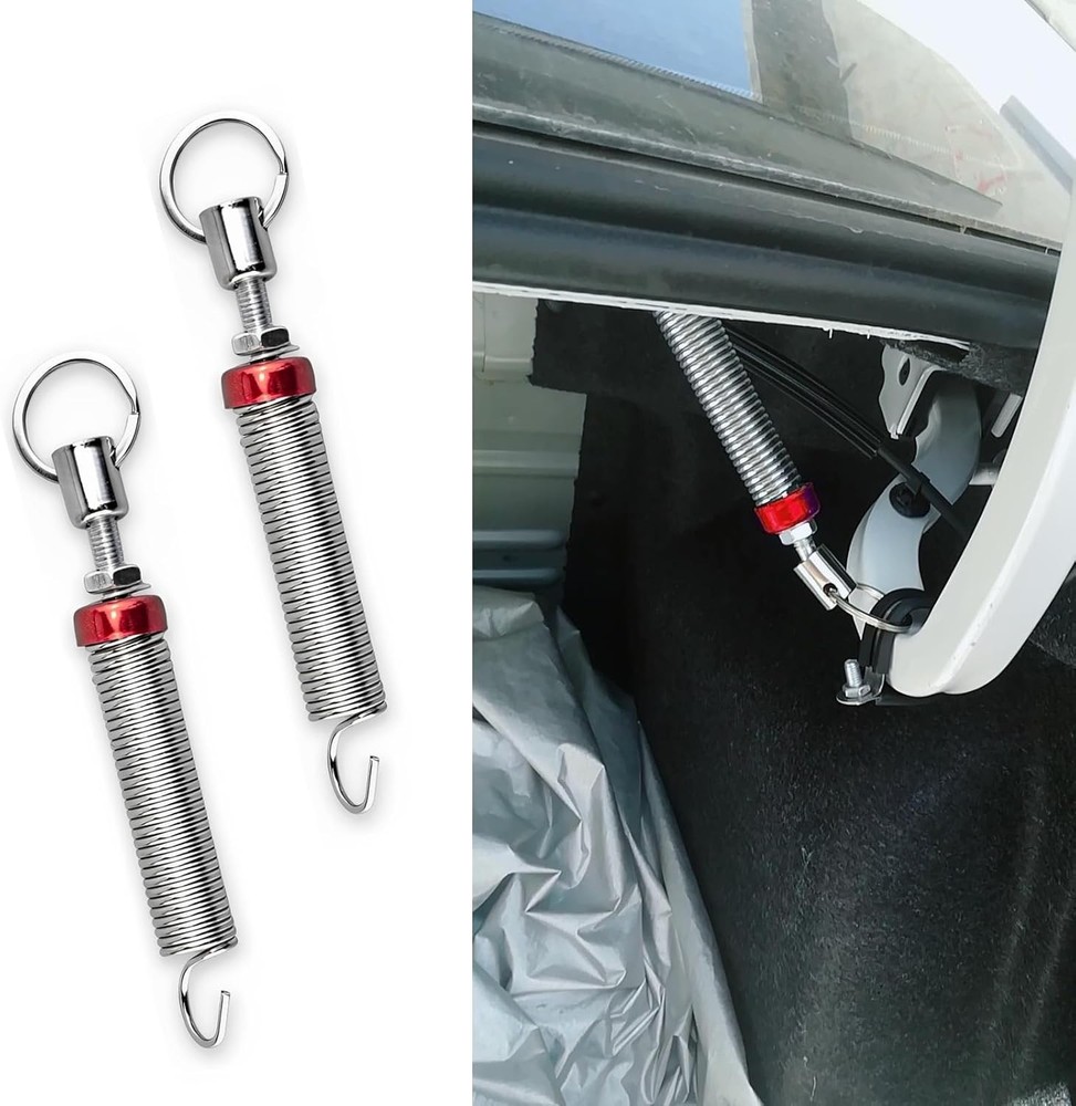2PCS Car Trunk Lid Spring, Adjustable Trunk Lid Spring Lifter, Universal Acce