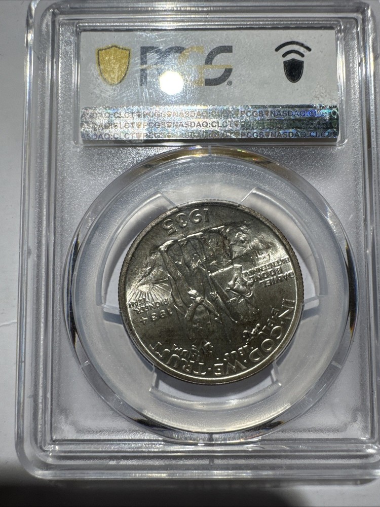 1936-D Boone Commemorative Half Dollar PCGS MS66+ CAC