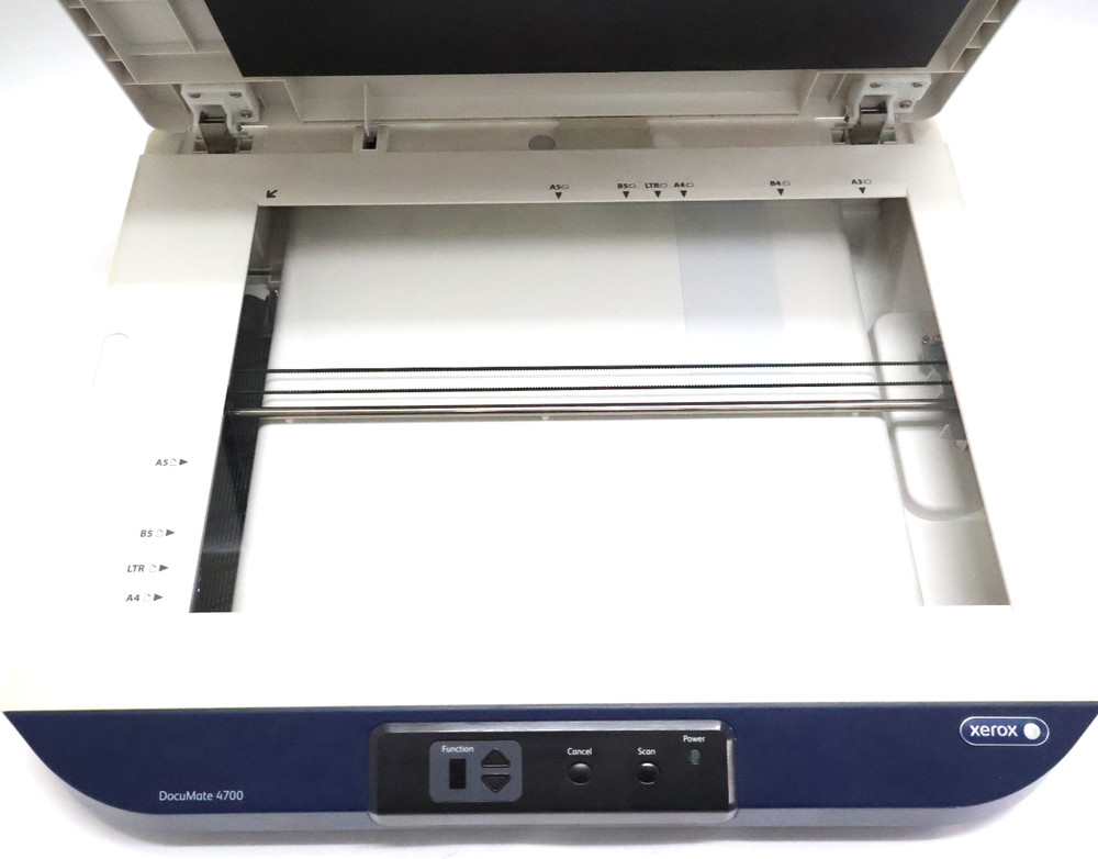 Xerox DocuMate 4700 A3 Flatbed Scanner Large Format with Power Adapter