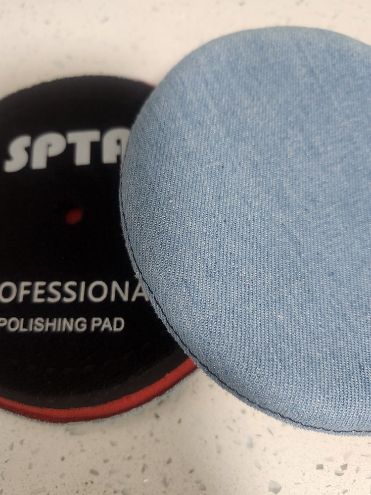 Orange Peel Remover Denim Hook Loop Polishing Pad (2)