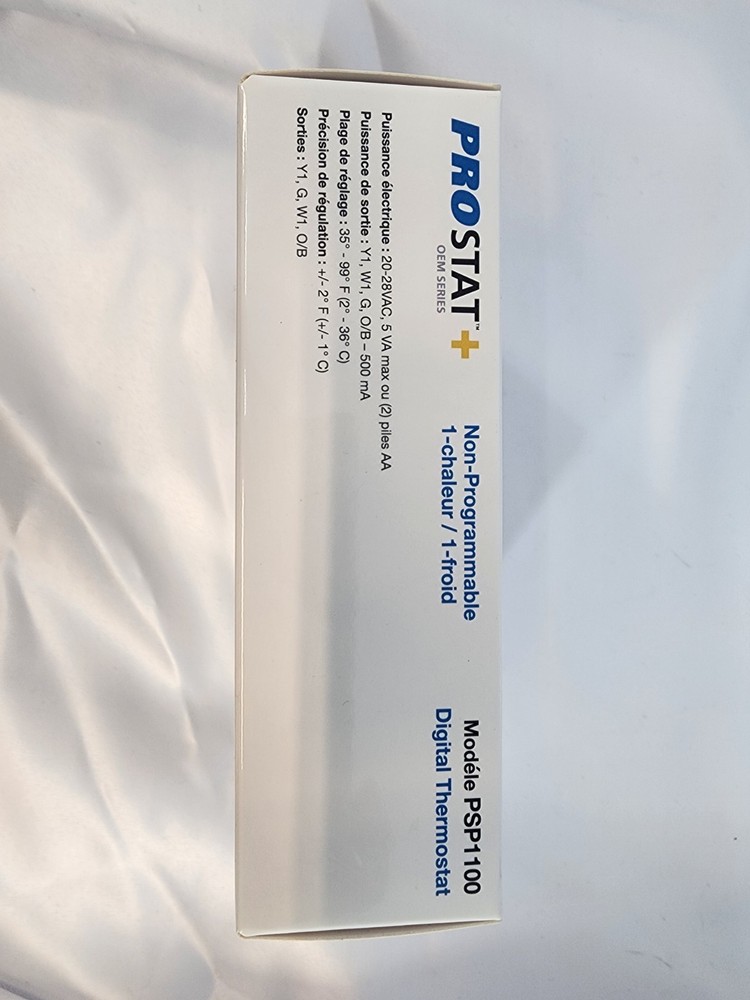 Prostat+ Model PSP2100 Non Programmable Thermostat Digital Heat Pump