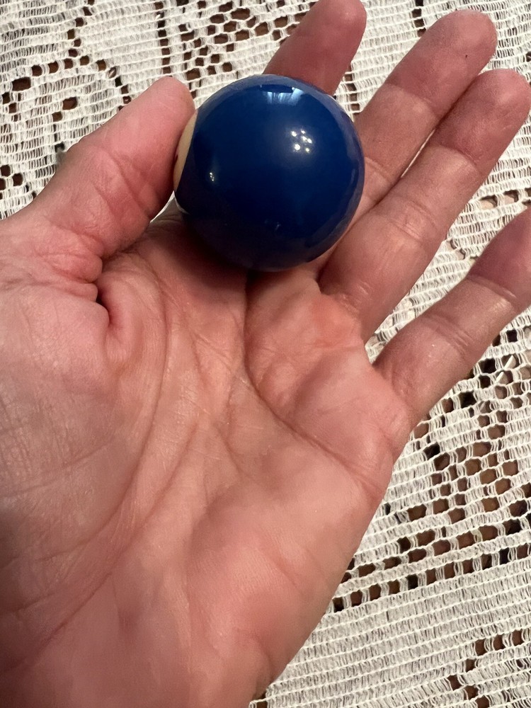 Replacement Mini Ballard Pool Ball 1.5" Ball Number #2 Solid Blue 1.8 Oz Small