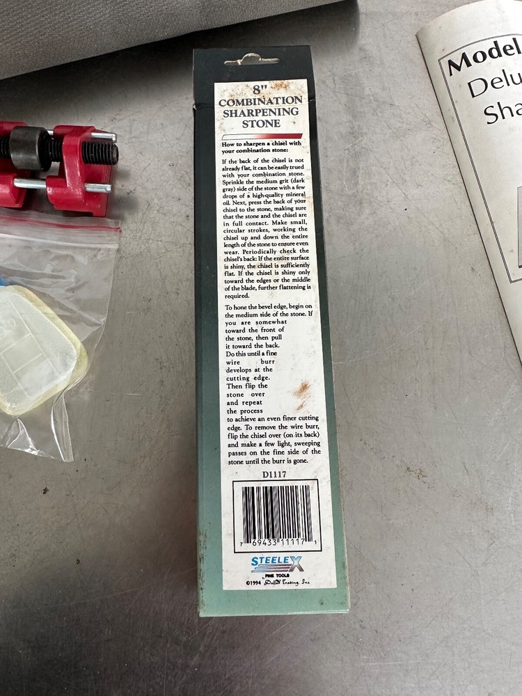 New SteeleX D1118 Knife Sharpening Water Stone #BB