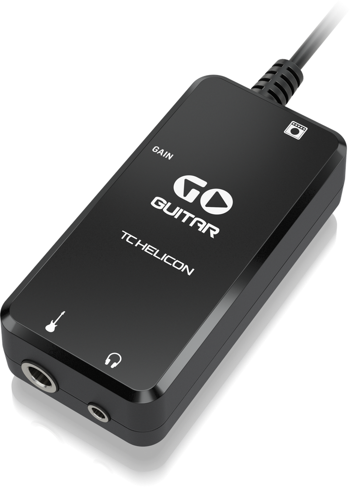 TC Helicon GO GUITAR Portable Guitar Interface for Mobile Devices