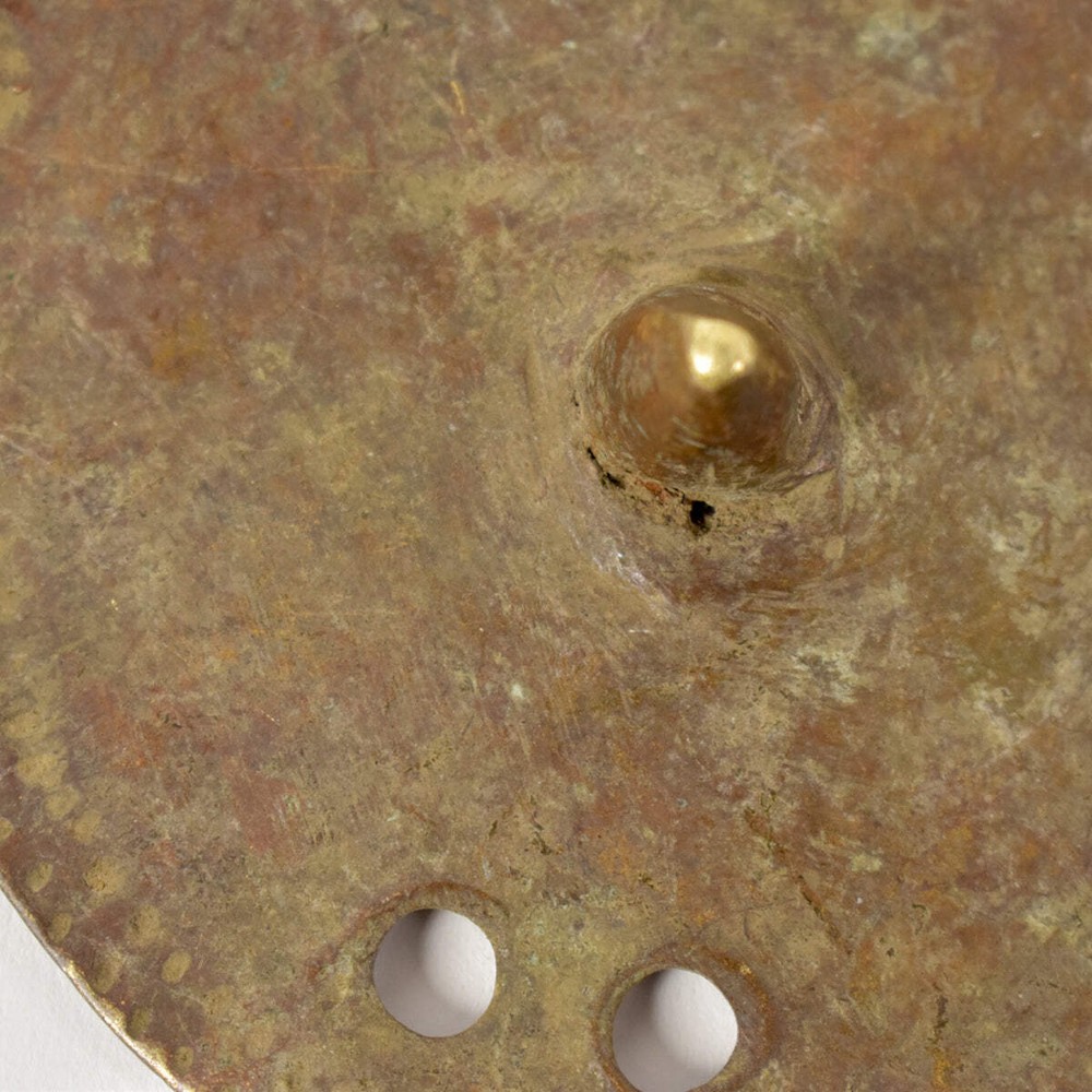 Brass Ethiopian Shield Pendant