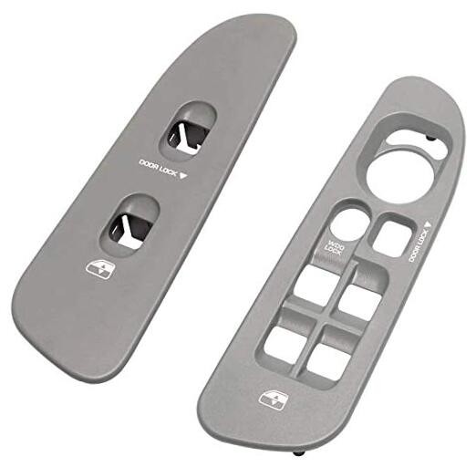 Driver and Passenger Grey Door Window Switch Panel Passenger & Driver Grey