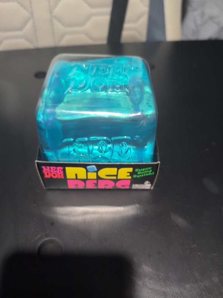 NeeDoh Nice Berg Blue XL Giant Nee Doh Niceberg Solid Squish 🔥🔥🔥🔥🔥FREE SHIP