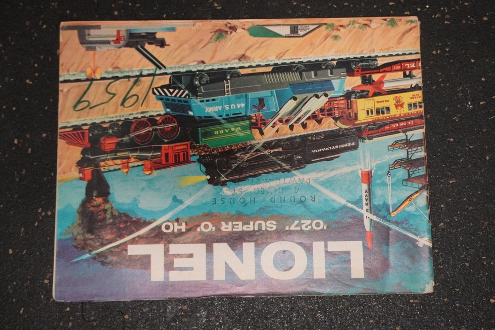 Original Lionel Trains Catalog from 1959
