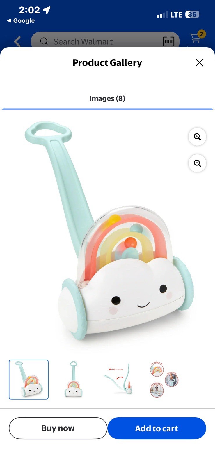 Skiphop Rainbow Pop Pusher