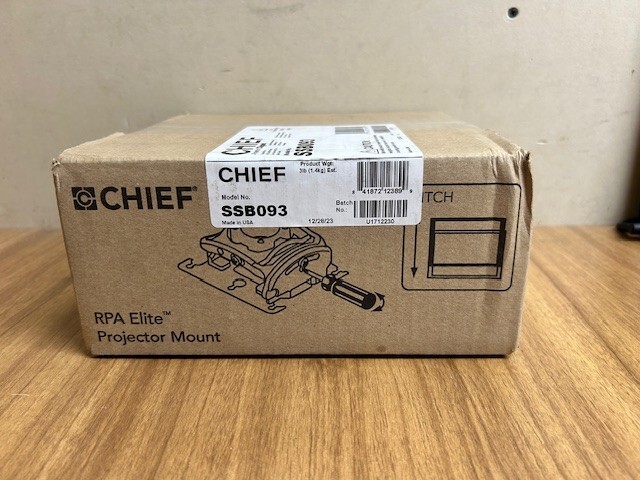 Chief SSB093 PROJECTOR MOUNT BRACKET