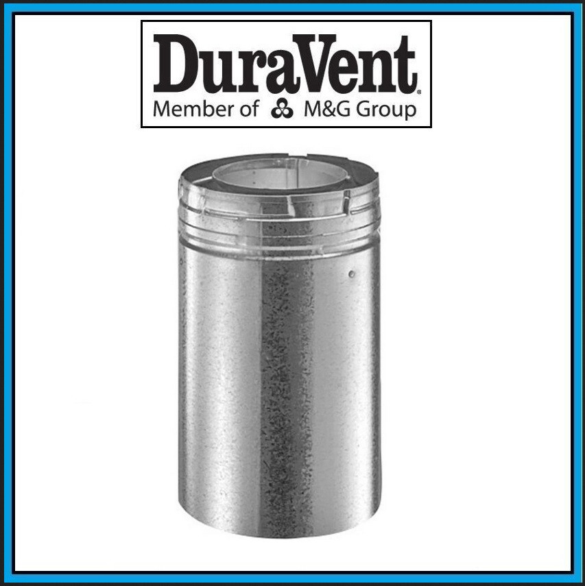 DURAVENT DirectVent Pro - 5" x 8" Adjustable 16" Pipe Length #58DVA-16A