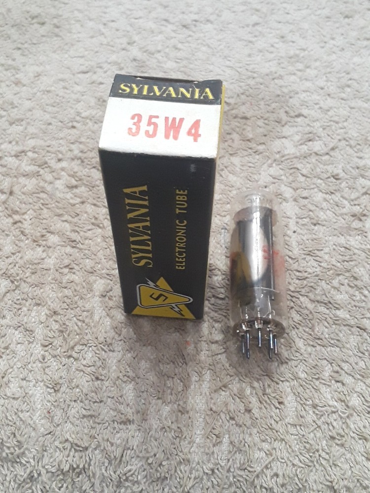 NOS Sylvania 35W4 Vacuum tube