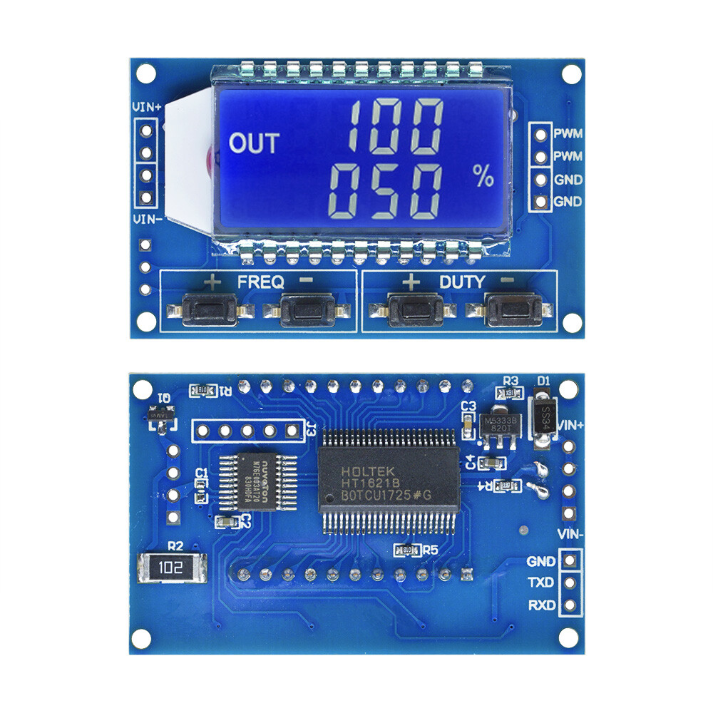 10PCS PWM Pulse Frequency Duty Cycle Square Wave Adjustable Signal Generator.