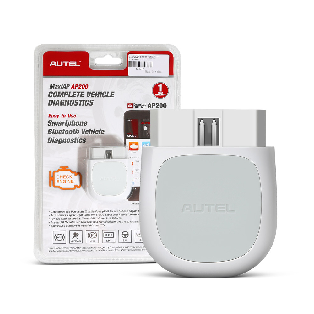 Autel MaxiAP AP200 OBDII Scanner Car Diagnostic AutoVIN IMMO EBP TPM Code Reader