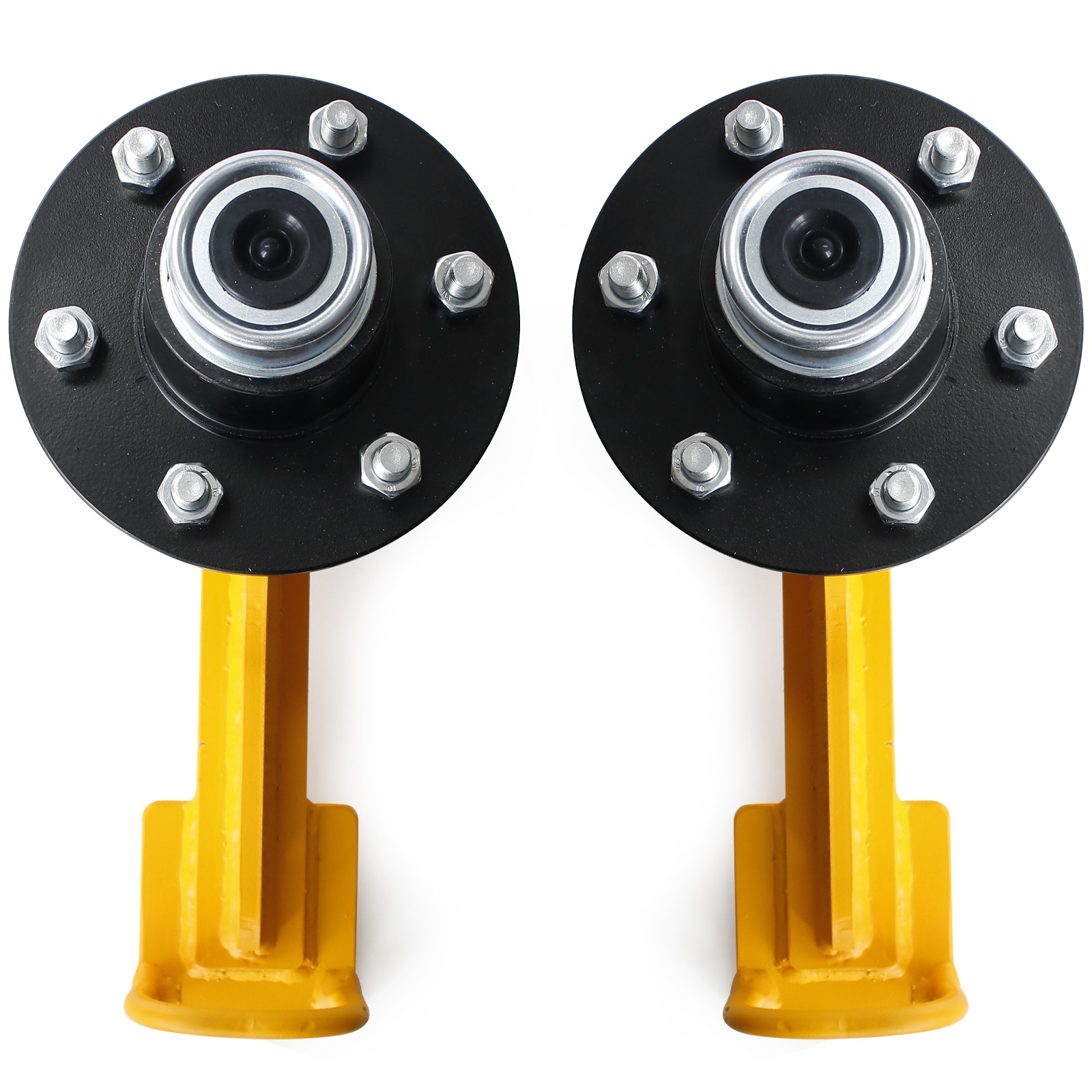 2Pack Shipping Container Wheels 6-Lug Wheels Kit, Shipping Container Accessories