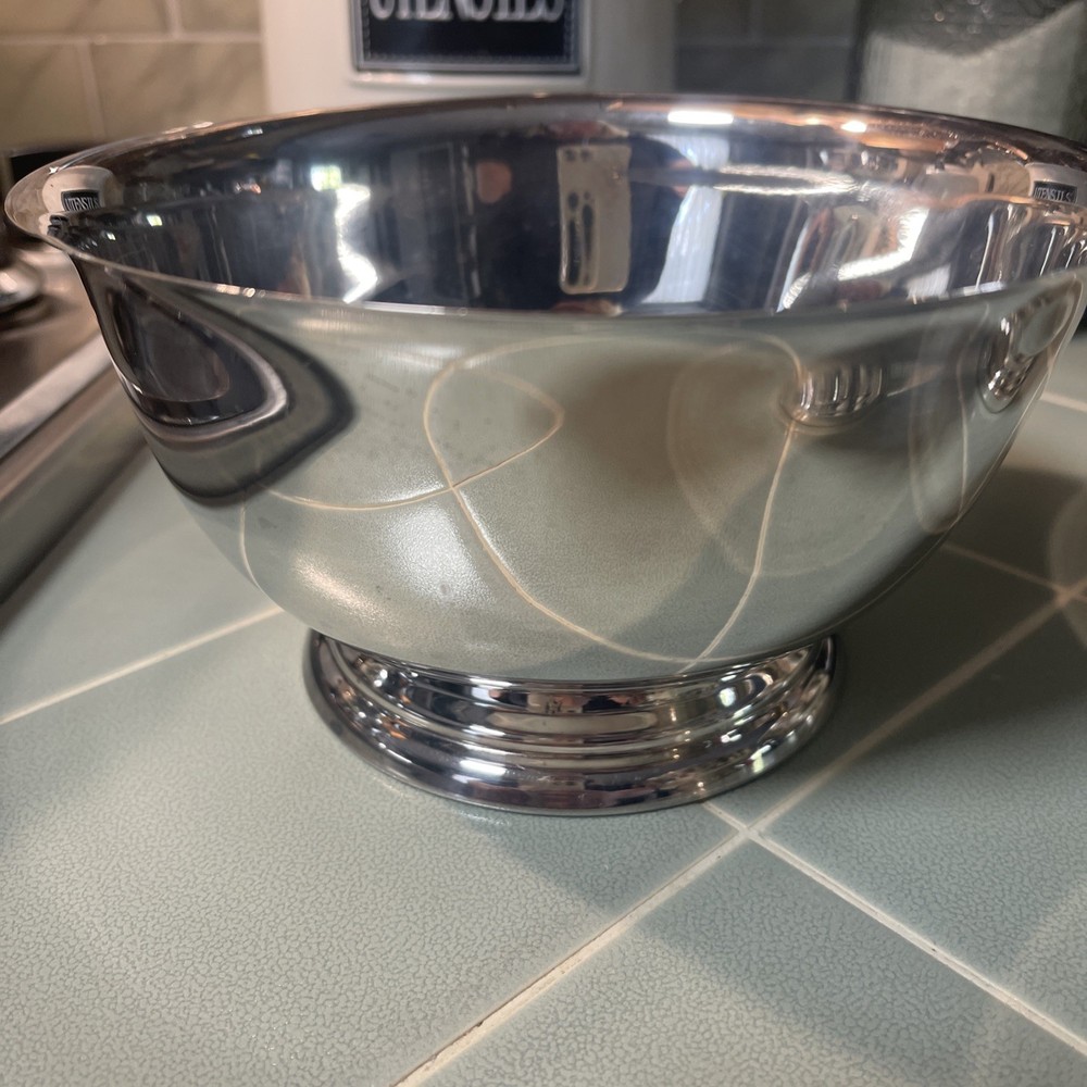 3 Silverplate 6 1/2” Gorham & Leham Bowls
