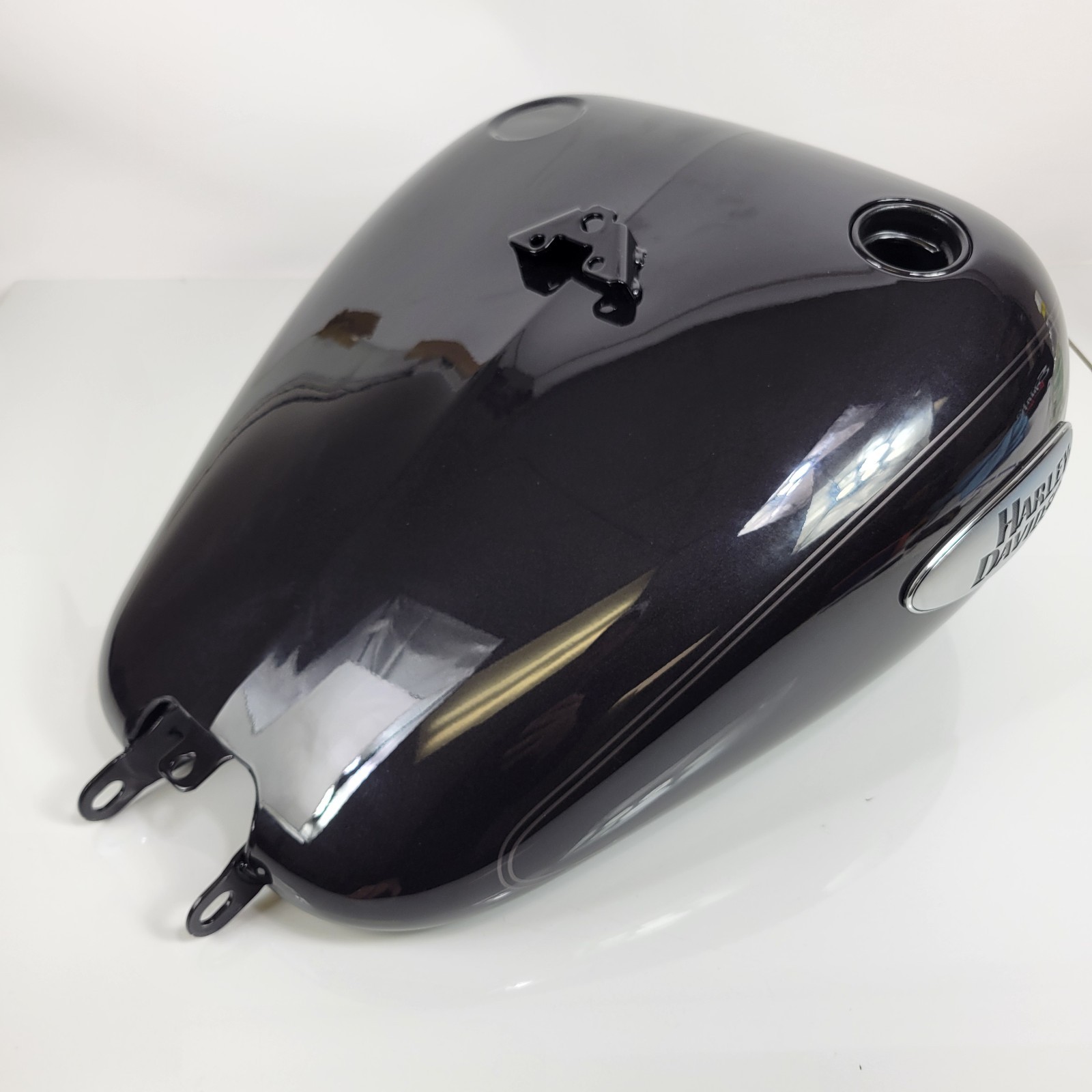 2021 Harley-Davidson Softail Heritage Classic FLHCS Black Jack Metallic Gas Tank