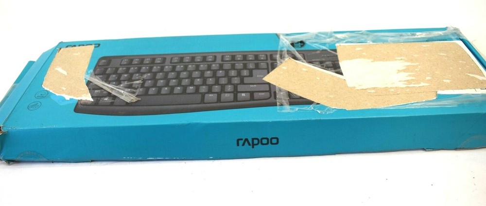Rapoo X1800 PRO Combo Black Wireless Full Size Keyboard and Mouse