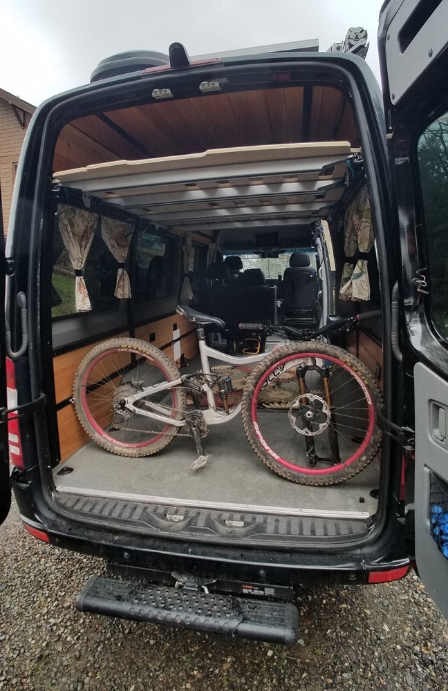 3x Beam Camper Van Full Bed Central Support Adjustable 55" to 79" Sleeper