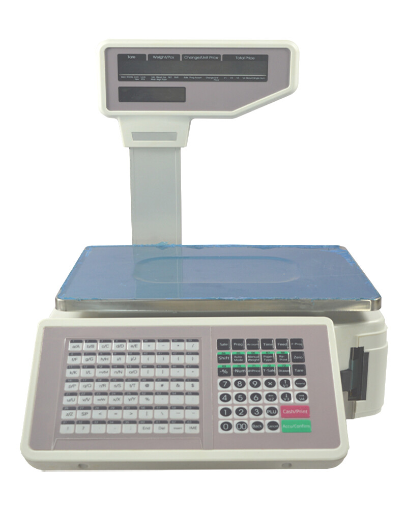 Price Computing Scale Digital Commercial Price Scale with Thermal Printer Double