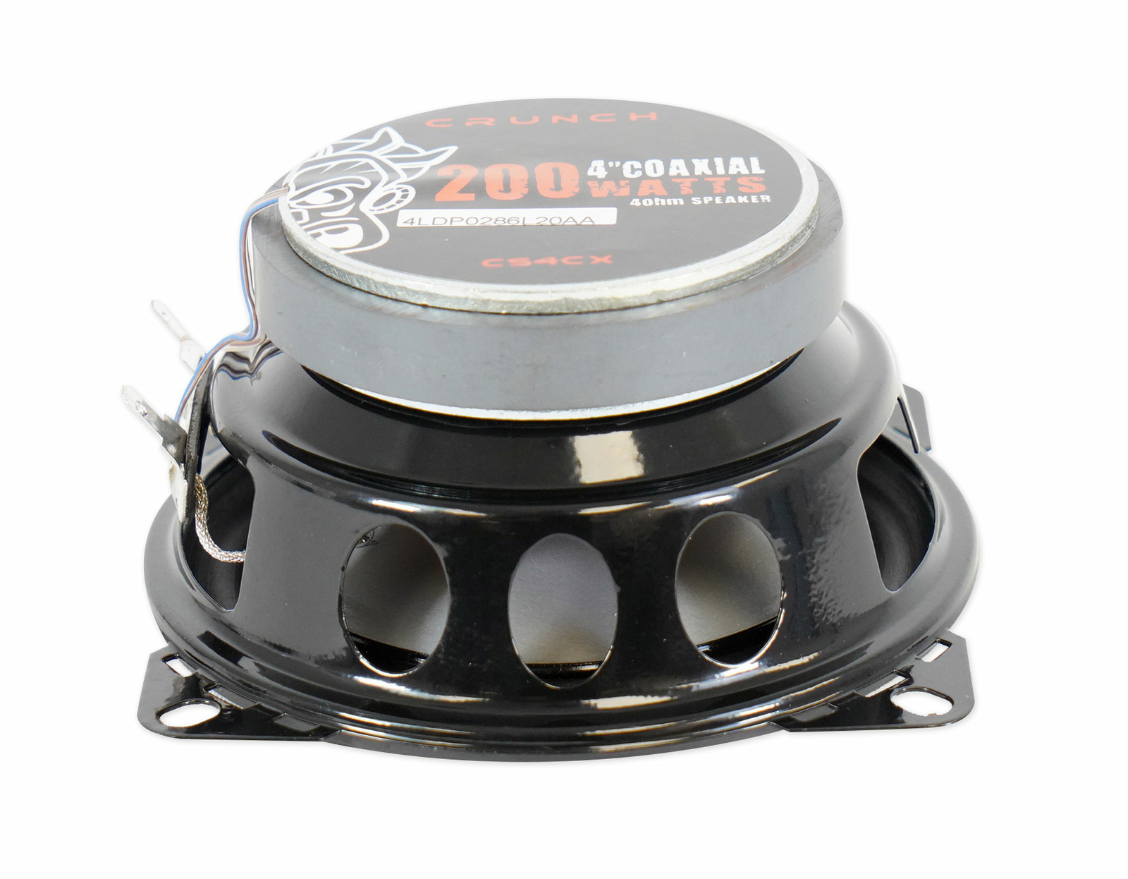 Pair Crunch CS4CX 4" Inch Car Audio 2-Way Speakers 200 Watts Max