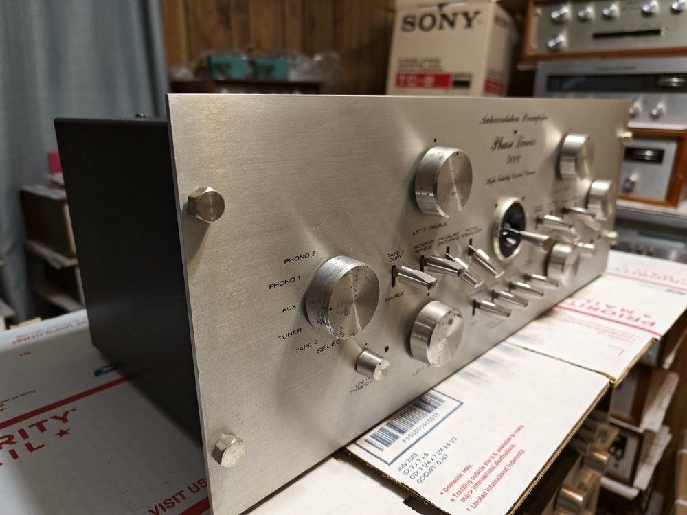 PHASE LINEAR 4000 PREAMPLIFIER HIGH FIDELITY CONTROL CONCOLE