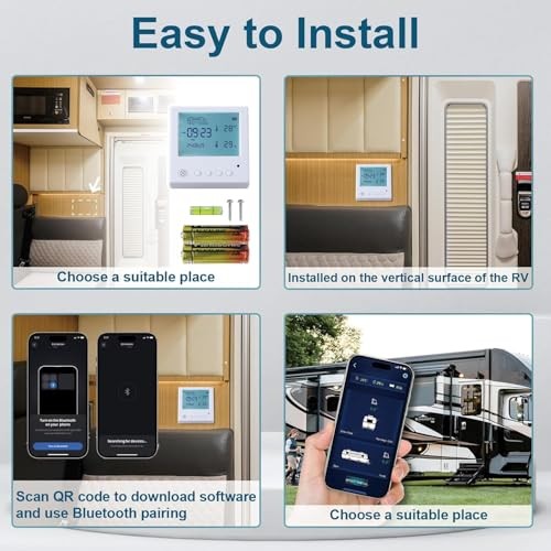 Wireless RV Leveling System,Camper Leveling System,Travel Trailer Leveling