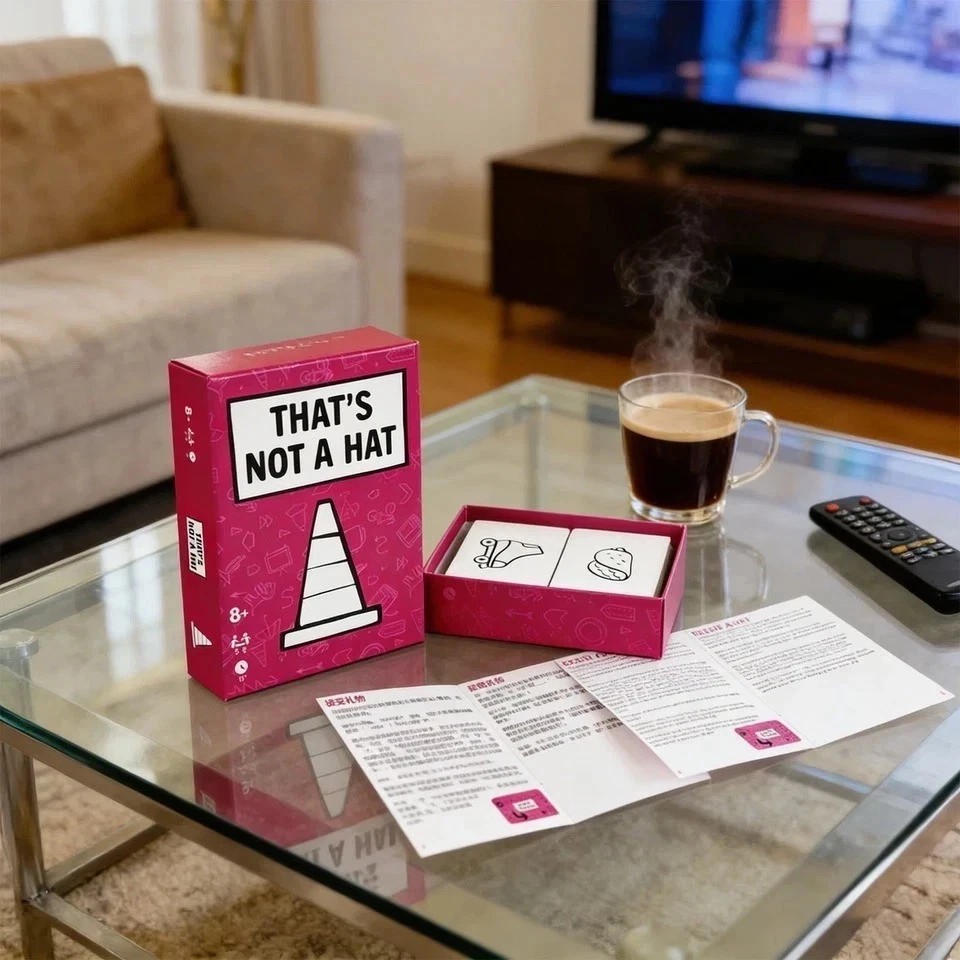 That'S Not a Hat - Fun Bluffing & Memory Party Game for All Ages Components