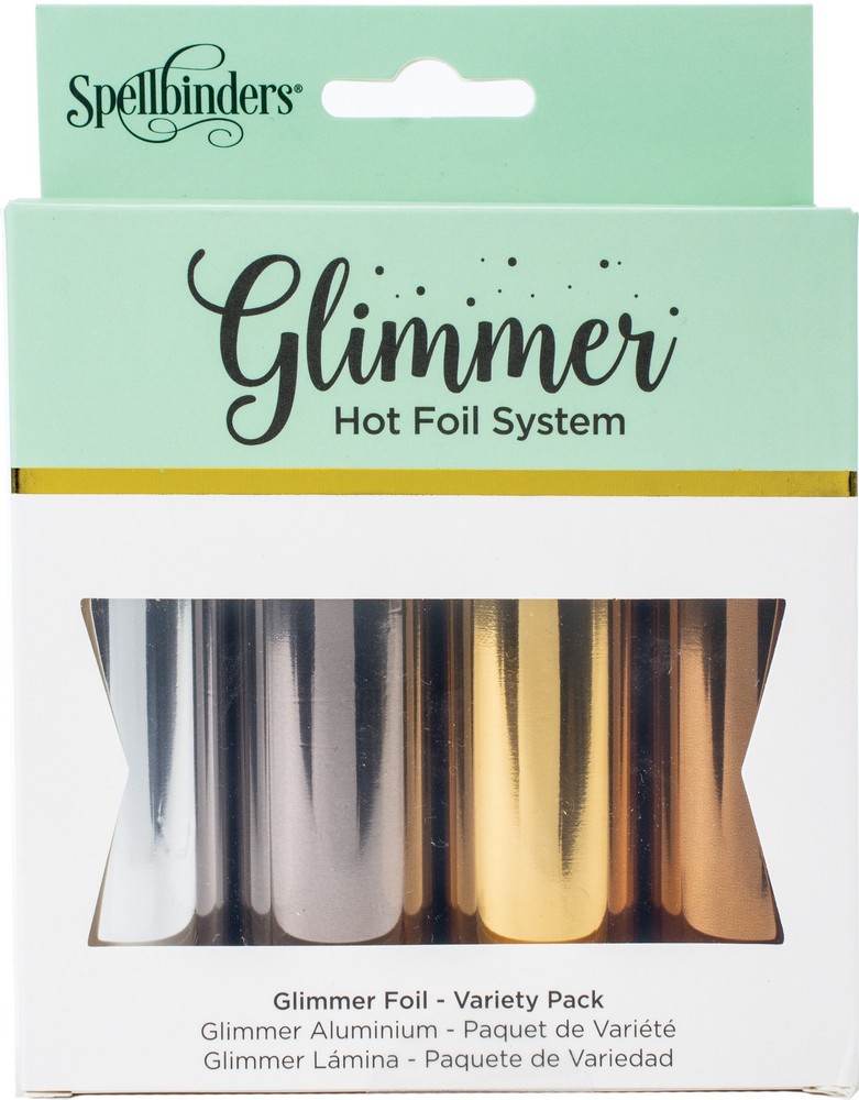Spellbinders Glimmer Foil Variety Pack-Essential Metallics