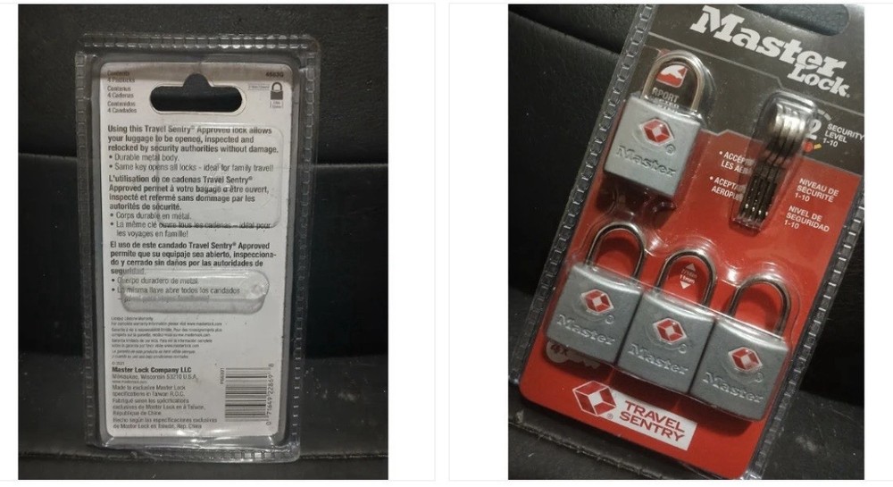 Master Lock 4683Q Keyed TSA approved