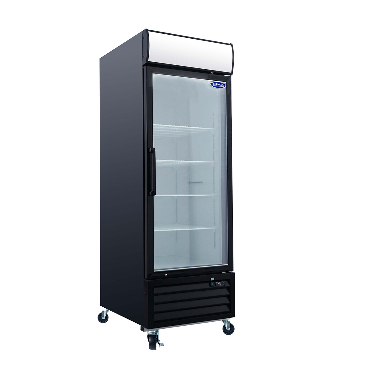 27" Commercial Reach in Freezer Glass Door Food Display Restaurant Merchandiser