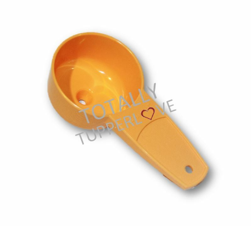 Tupperware Mini Funnel Small Kitchen Gadget Tiny Treasure Soft Peach Orange