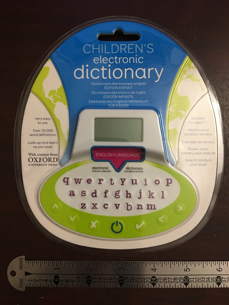 Children's Electronic Dictionary Bookmark