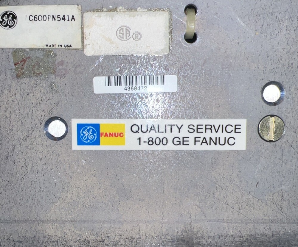 GE FANUC IC600PM541A POWER SUPPLY MODULE PROCESSOR 24V-DC