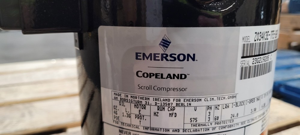 Emerson Copeland Scroll Compressor Z034K3E-TFE-269 NEW