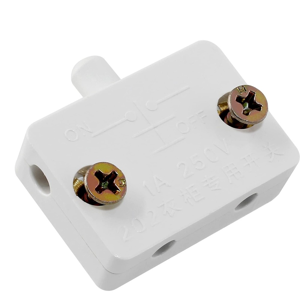 8 Pcs Automatic Cabinet Lamp Switch Touch Switch Normally Closed Switch for W...