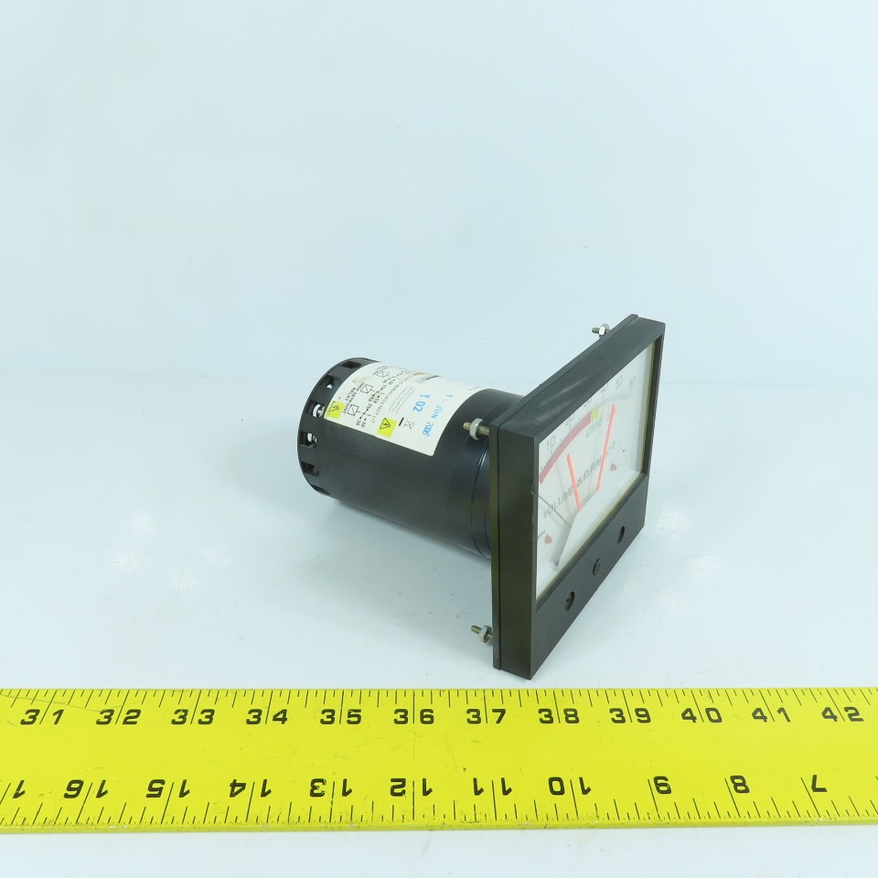 Crompton 386698 239-3024 Panel Mount DC Volts Voltmeter 0-60