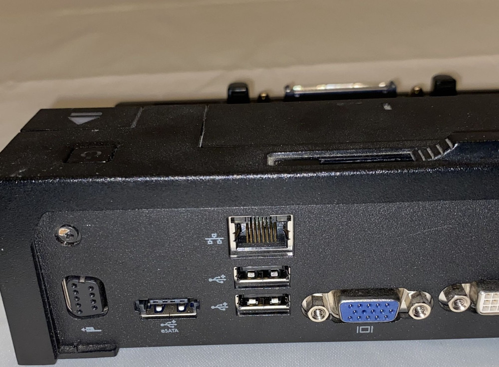 Dell Latitude Dock Station PR03X E5450 E5540 E5550 E-Port Replicator