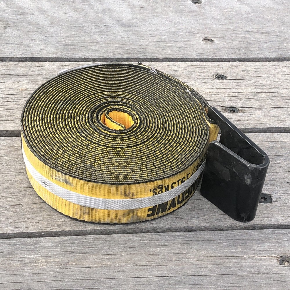 Kinedyne Winch Strap With Flat Hook 2” X 30Ft