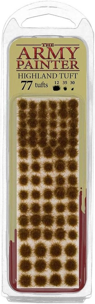 Army Painter Highland Tuft (x77 - 3 Sizes) Miniature Basing Landscape Modeling