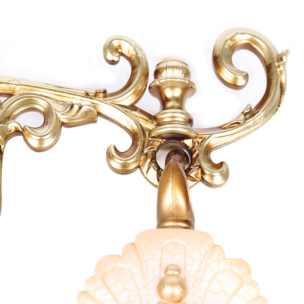 Double-Sided Wall Mounted Clock Accurate Pointer Clock Vintage Hanging Clock NEW